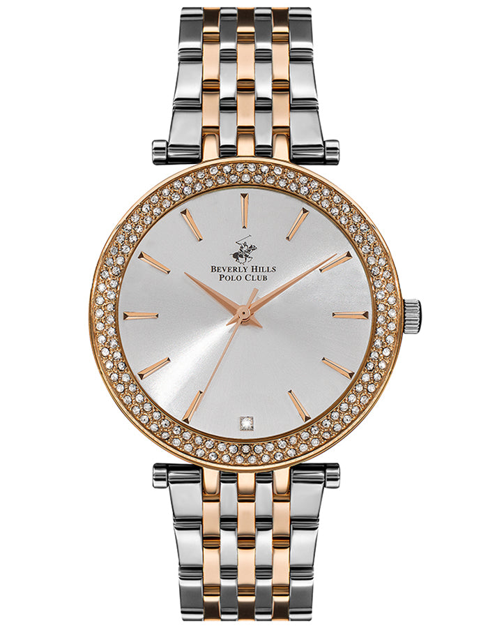 BEVERLY HILLS POLO CLUB Women's Analog Silver Dial Watch - Premium from shopiqat - Just $40.5! Shop now at shopiqat